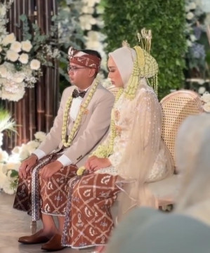 Pernikahan Maula dan Putri (Instagram)